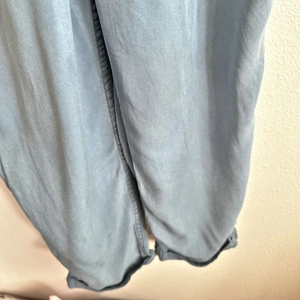 BDG x URBAN OUTFITTERS | Tori Blue Zipper Lyocell Utility Jumpsuit Belted | XXL - Picture 7 of 11